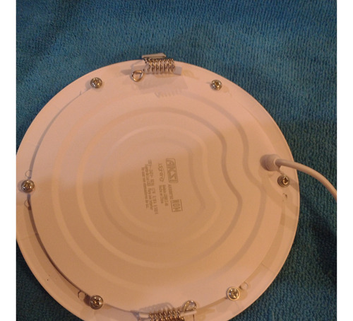 Luminario Empotrable Led Circular Ultradelgado 12 Watts Aksi