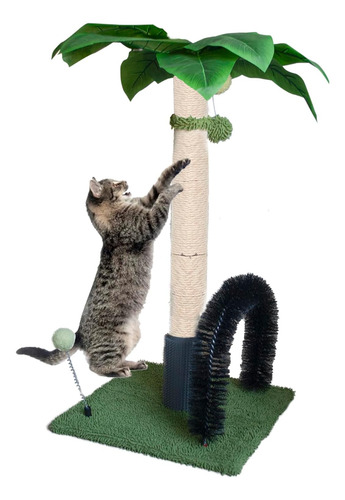 Poste Rascador Para Gatos 75 Cm Alto, Sisal Natural Auto Ase