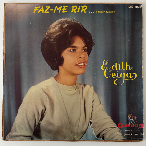 Lp Edith Veiga - Faz-me Rir (Usado)