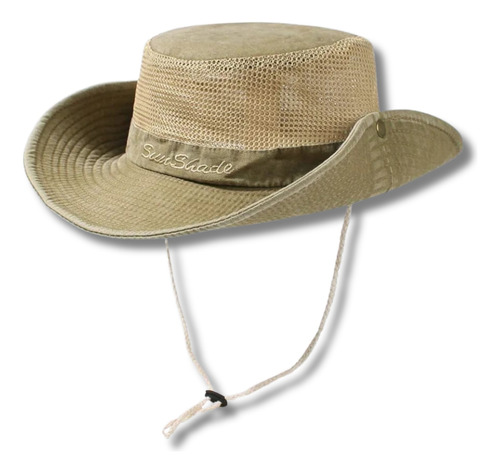 Gorra Safari Pescador Sunshade Malla Colores Varios 