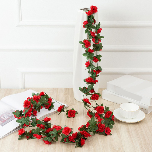 Guirnalda De Flores Artificiales En 3d, Guirnalda De Flores