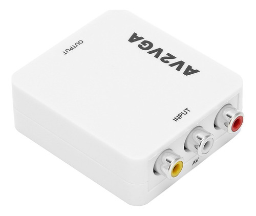 Para Convertidor De Vídeo Av A Vga Portátil 1920x1080 Hd Av2