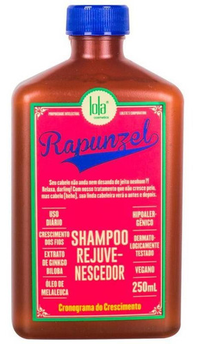 Lola Cosmeticsrapunzelshampoo Rejuvenecedor.