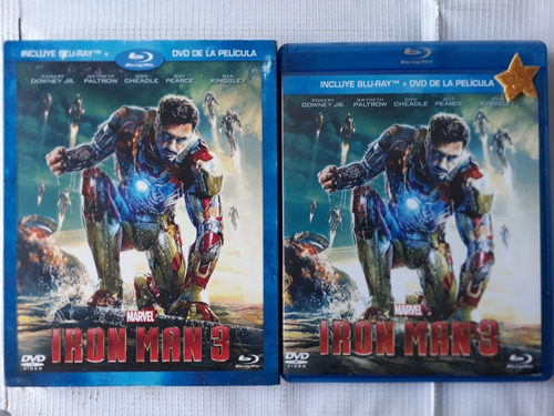 Blu-ray Iron Man 3 Robert Downey Jr