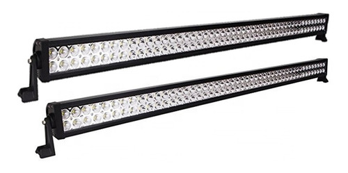 Pack X2 Barra Led 4x4 Barra Led Barras Led 4x4 240w 4x4 Auto