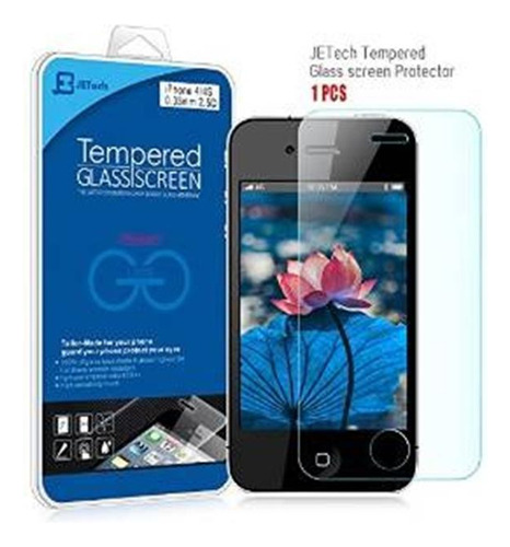 Protector De Pantalla iPhone 4s, Protector De Pantalla Jetec