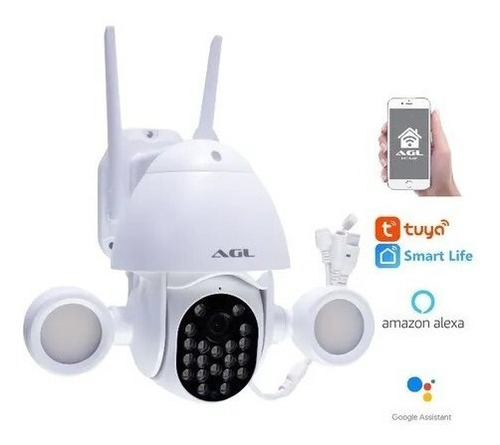Imagen 2 de 6 de Cámara De Seguridad Agl Con Resolución De 3mp - Wifi - Domo