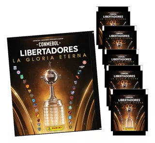 Álbum Pasta Blanda + 10 Sobres Copa Libertadores 2023 Panini