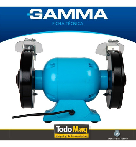 Amoladora De Banco Gamma Taller 550 W Oferta Cordoba