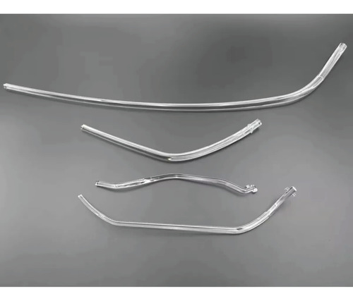 Barras Acrílicas Drl Farol Audi A4 L 2016 17 18 19