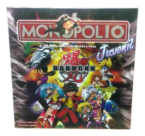 Juego De Mesa Monopolio Bakugan Juvenil