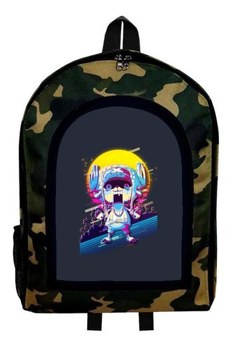 Mochila Camuflada One Piece Modelo 93