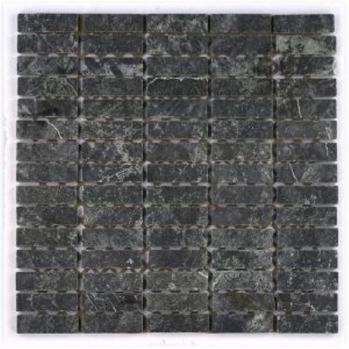 Revestimientos Malla Listelli 30x30 G.black 2x6 Revestylo