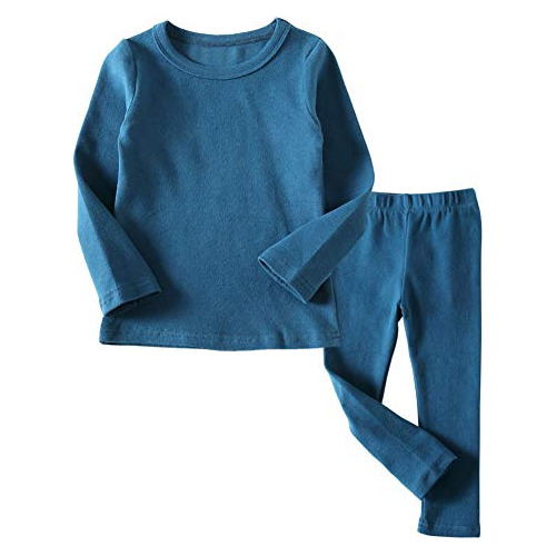 Conjunto De Ropa Interior Térmica De Manga Larga Niño...