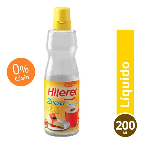 Hileret Zucra 0% Calorías Sin Tacc Botella 200 Ml