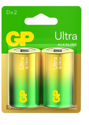 Pila Para Calentador 1.5v Bateria Gp  Alcalina Ultra D X2