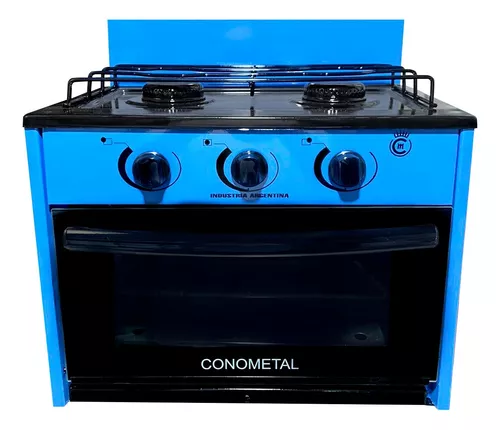 Anafe Cocina 2 Hornallas Con Horno Gas Envasado o Natural Premium