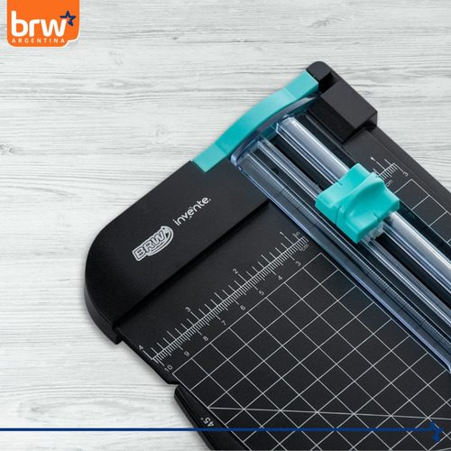 Guillotina Brw Cizalla Rotativa Papel A4 Portátil + Repuesto