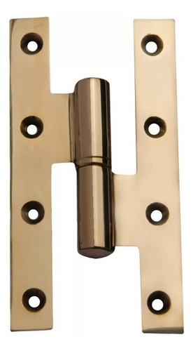 Bisagra Pomela De Bronce Reforzada 140x70 Para Puertas