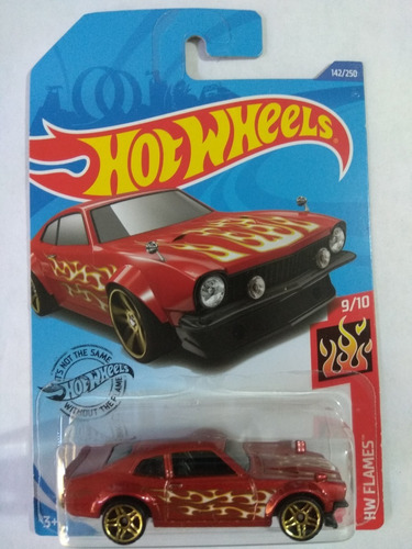 Hot Wheels Custom Ford Maverick Flames 9/10 Rojo Md3