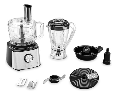 Multiprocessador Philco 1000w 5 Em 1 Cor Preto/ Inox