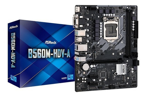 Placa Motherboard Asrock B560m-hdv 10ma 11va Intel Gener