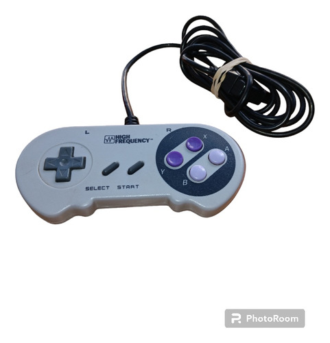 Control Super Nintendo Gris Snes