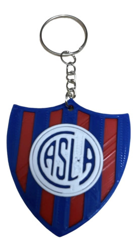 Llavero Plastico 3 D San Lorenzo De Almagro Escudo