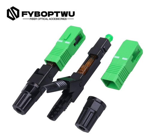 Conector Rápido De Fibra Óptica Fyboptwu 20 Pcs Sc -apc Para