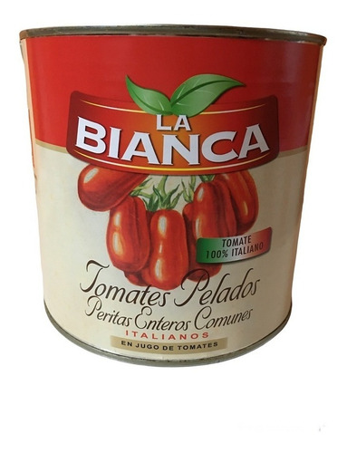 Tomate Perita Italiano La Bianca X 2,55 Kg X 6 Unidades