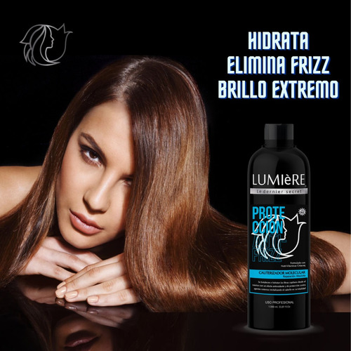 Cauterizador Reparacion Brillo + Shock Keratina Nutricion 2l