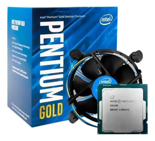 Pc Armada Pentium G6400 + 4gb + 120gb + Gabinete Kit