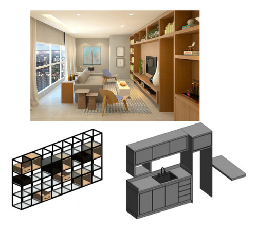 Revit Para Criação De Móveis Com Aulas+renderização