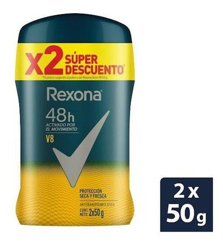 Antitranspirante Rexona Desodorante