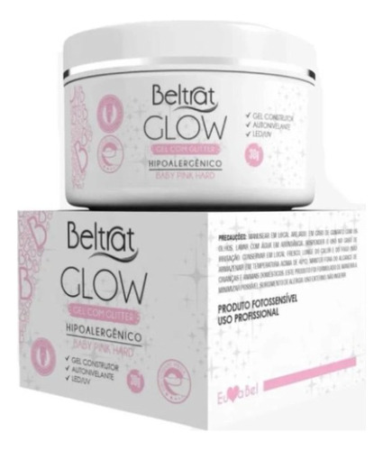 Gel Glow Baby Pink 30g - Beltrat