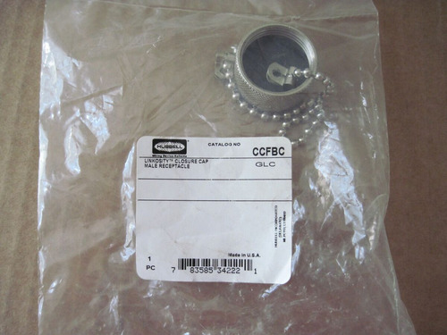 Hubbell Linkosity Ccfbc Closure Cap For Male Receptacle Jjh