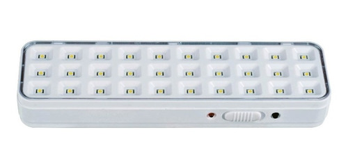 Luz De Emergencia Led Con Batería Recargable Li Ion 30 Leds