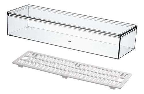 Organizador Para Refrigerador, Bandeja Pequeña Y De Drenaje