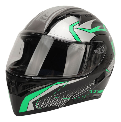Casco Abatible Para Motocicleta Con Gafas Spoiler Casco De