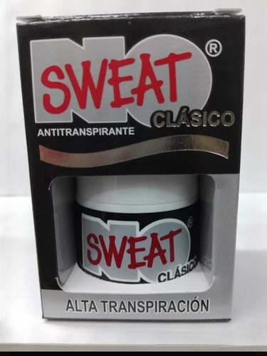 No  Sweat Negro Clásico Antitranspiran - L a $40000