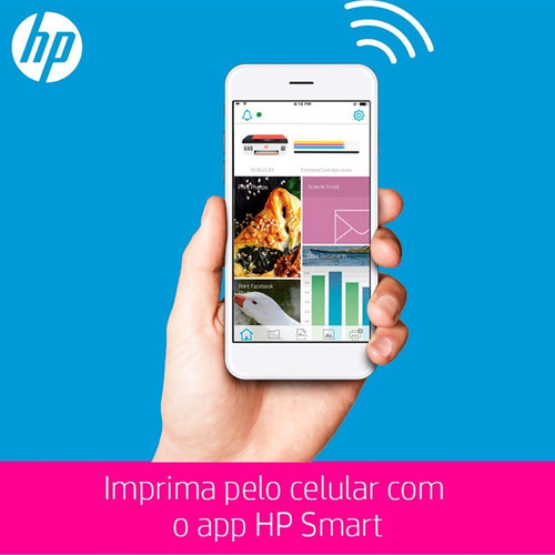 Imagem 5 de 9 de Impressora Multifuncional Hp Smart 514 Wireless 3yw74a 30287