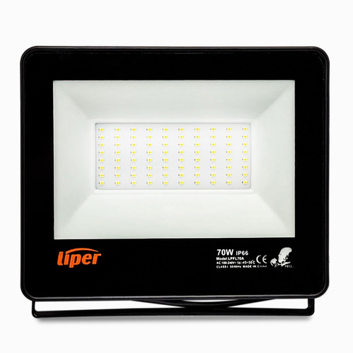 Reflector Foco Led Exterior 70w Liper Con  1 Año Garantía 