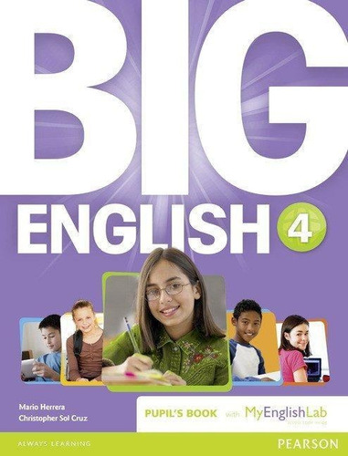 Big English 4  - Pupils Book Wyt My English Lab- Pearson