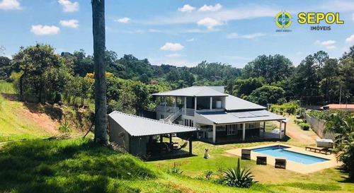Chácara Com 4 Dormitórios À Venda, 5000 M² Por R$ 1.660.100,00 - Parque Agrinco - Guararema/sp - Ch0092