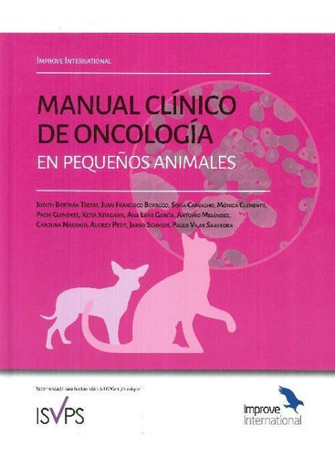 Libro Manual Clínico De Oncología En Pequeños Animales De Ca