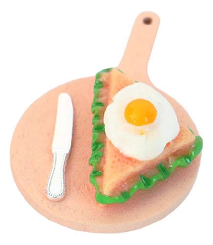 Mini Juego De Comida Para Muñecas, Sandwich De Huevo
