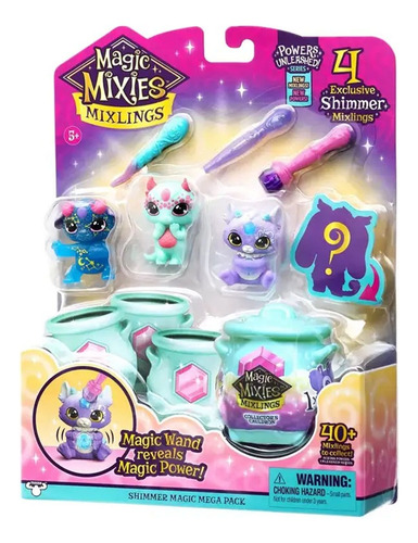 Magic Mixies Set Con Caldero Y Figuras Caffaro 