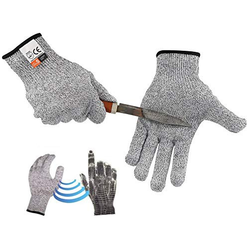Cut Resistant Gloves Utility Breathable Work Gloves Tou...