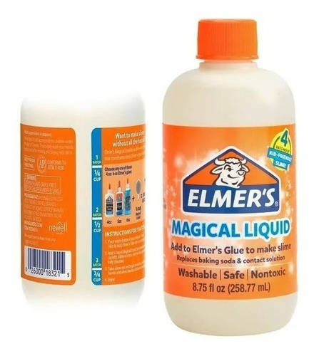 Liquido Mágico Activador De Slime Elmer's 260 Ml