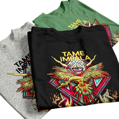 Imagen 4 de 6 de Remera Algodón Tame Impala